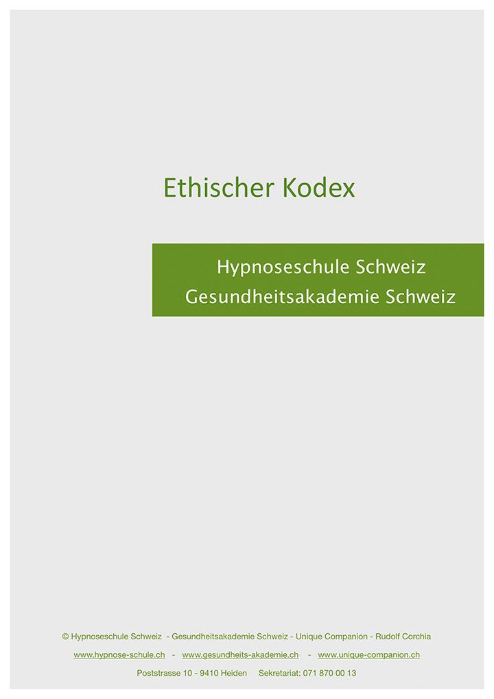 Ethischer Kodex Hypnoseschule Schweiz